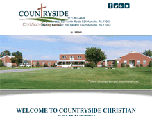 Tablet Screenshot of countrysidechristian.info